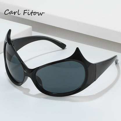 Alien Demon Sunglasses Female Fashion Alien Hip Hop Sunglasses Trend Future Technology Sunglasses