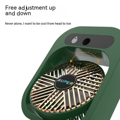 Air Conditioning Fan Desk Misting Fan Air Cooler Cooling USB