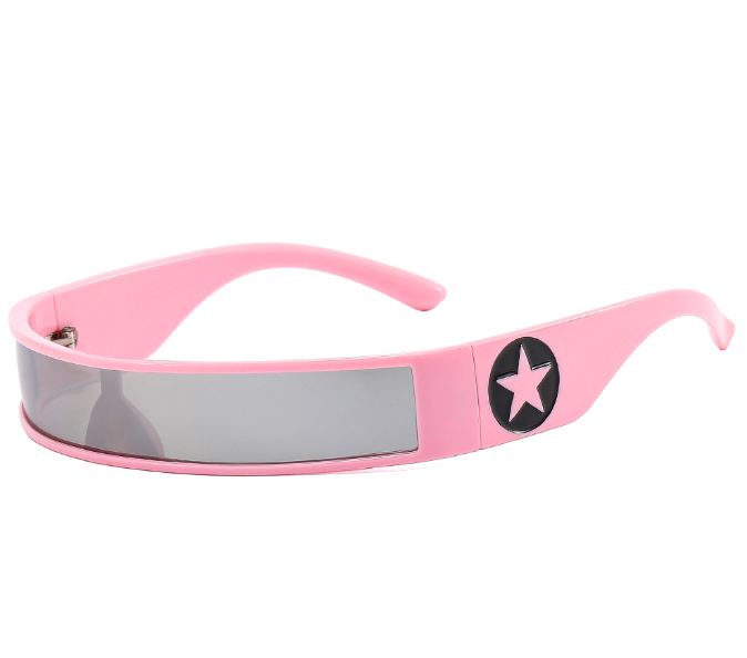 Millennium Spicy Girls Future Technology Sense Rectangle Grey Personality Men and Women Autumn Jumping Sunglasses