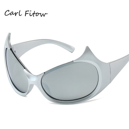 Alien Demon Sunglasses Female Fashion Alien Hip Hop Sunglasses Trend Future Technology Sunglasses